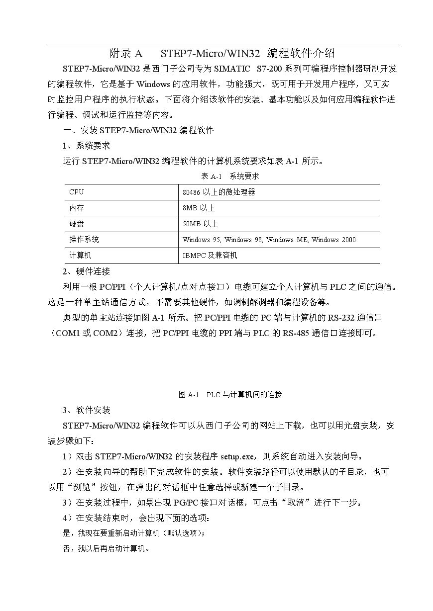 STEP7_MicroWIN32编程软件介绍.doc