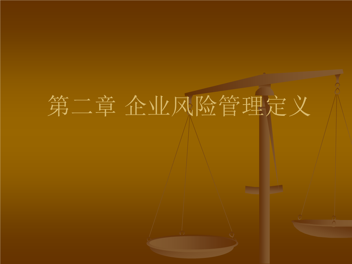 企业风险管理的定义.ppt