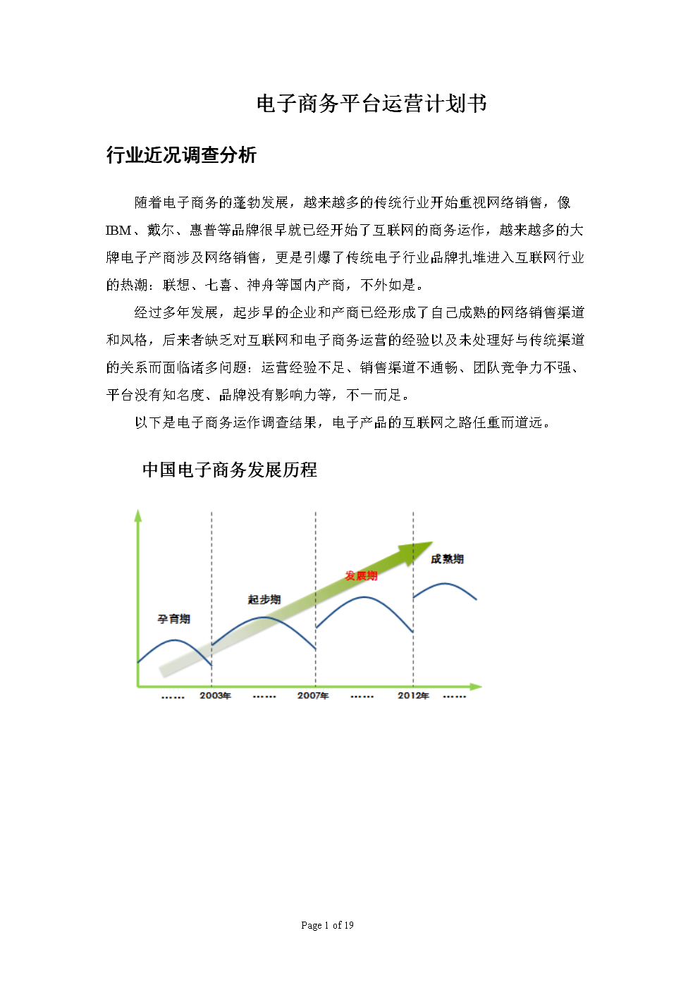 电子商务平台运营策划书.doc 全文免费在线看