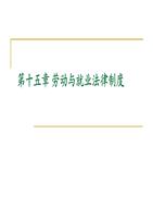 15劳动与就业保障制度.ppt